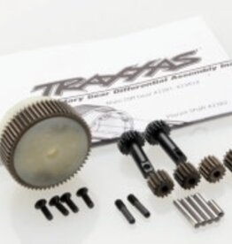 Traxxas 2388X Planetary gear differential with steel ring gear (complete) (fits Bandit, Stampede?, Rustler?)
