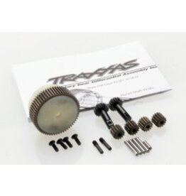 Traxxas 2388X Planetary gear differential with steel ring gear (complete) (fits Bandit, Stampede?, Rustler?)