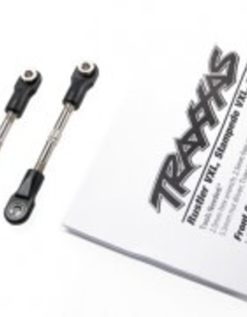 Traxxas 2444 Turnbuckles, camber link, 47mm (67mm center to center) (front) (assembled with rod ends and hollow balls) (1 left, 1 right)