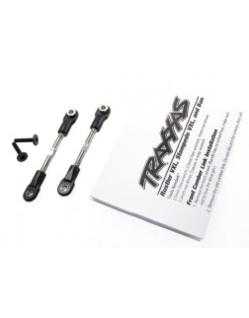 Traxxas 2444 Turnbuckles, camber link, 47mm (67mm center to center) (front) (assembled with rod ends and hollow balls) (1 left, 1 right)