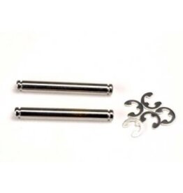 Traxxas 2636 Suspension pins, 26mm (kingpins) (2)/ E-clips (4)