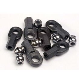 Traxxas 2742 Rod ends, long (6)/ hollow ball connectors (6)