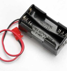 Traxxas 3039 Battery holder, 4-cell (no on/off switch) (for Jato and others that use a male Futaba style connector)
