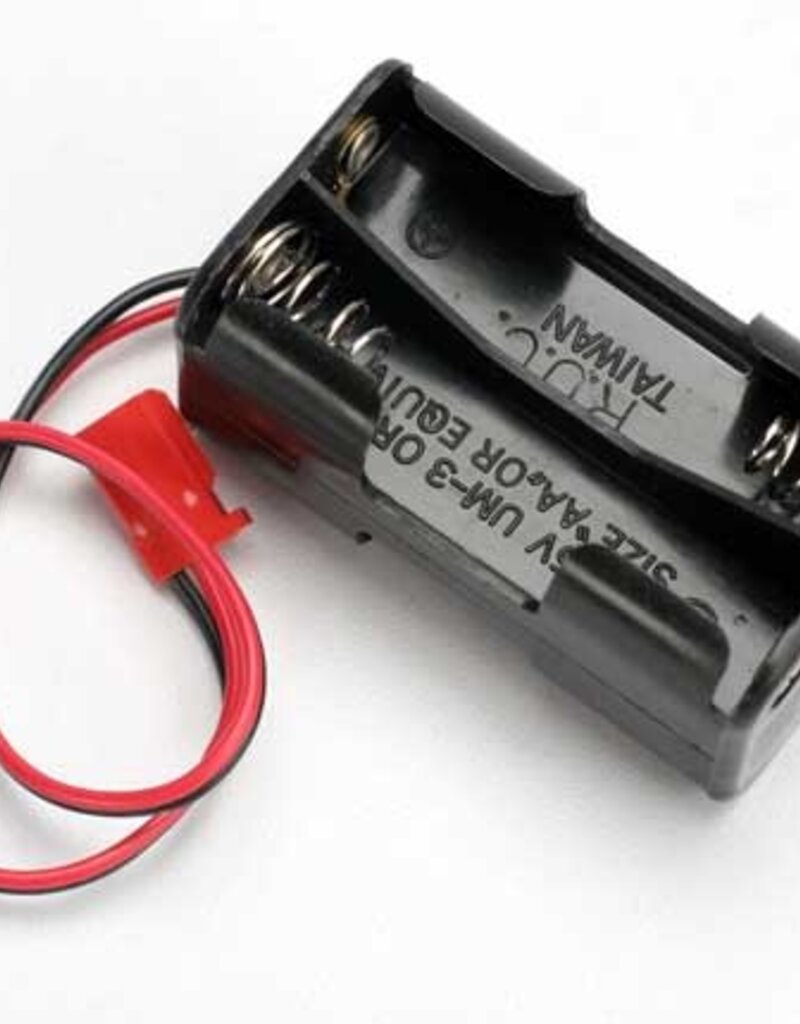 Traxxas 3039 Battery holder, 4-cell (no on/off switch) (for Jato and others that use a male Futaba style connector)