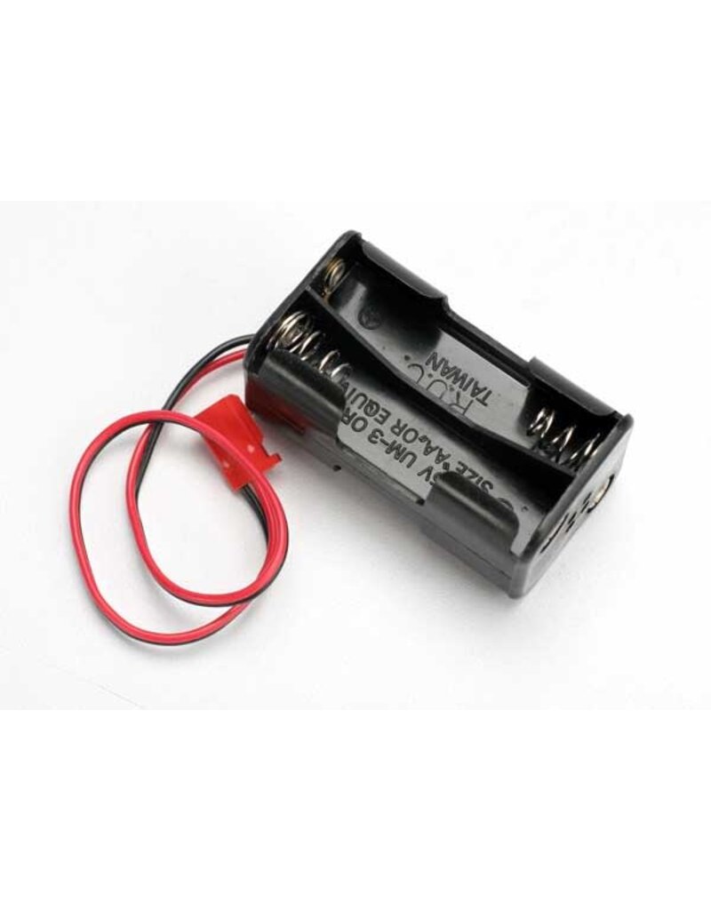 Traxxas 3039 Battery holder, 4-cell (no on/off switch) (for Jato and others that use a male Futaba style connector)