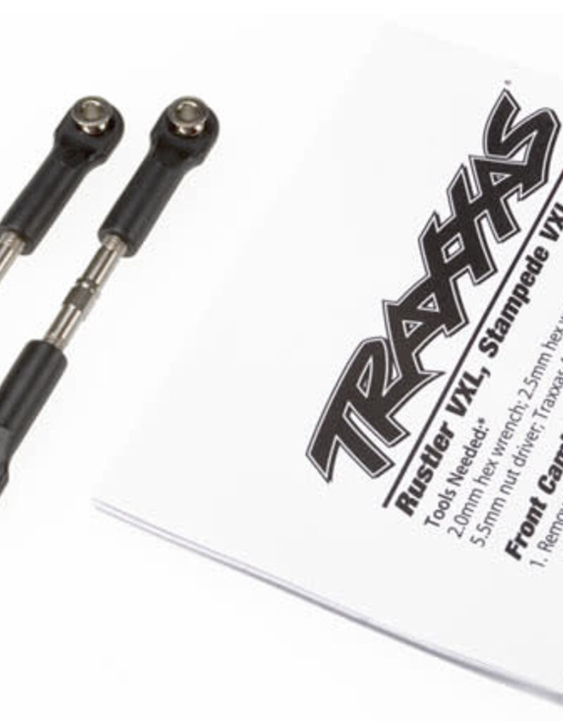 Traxxas 2443 Turnbuckles, camber link, 36mm (56mm center to center) (rear) (assembled with rod ends and hollow balls) (1 left, 1 right)