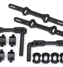 Traxxas 8316 Body mounts, front & rear/ body mount posts/ body mount sliders