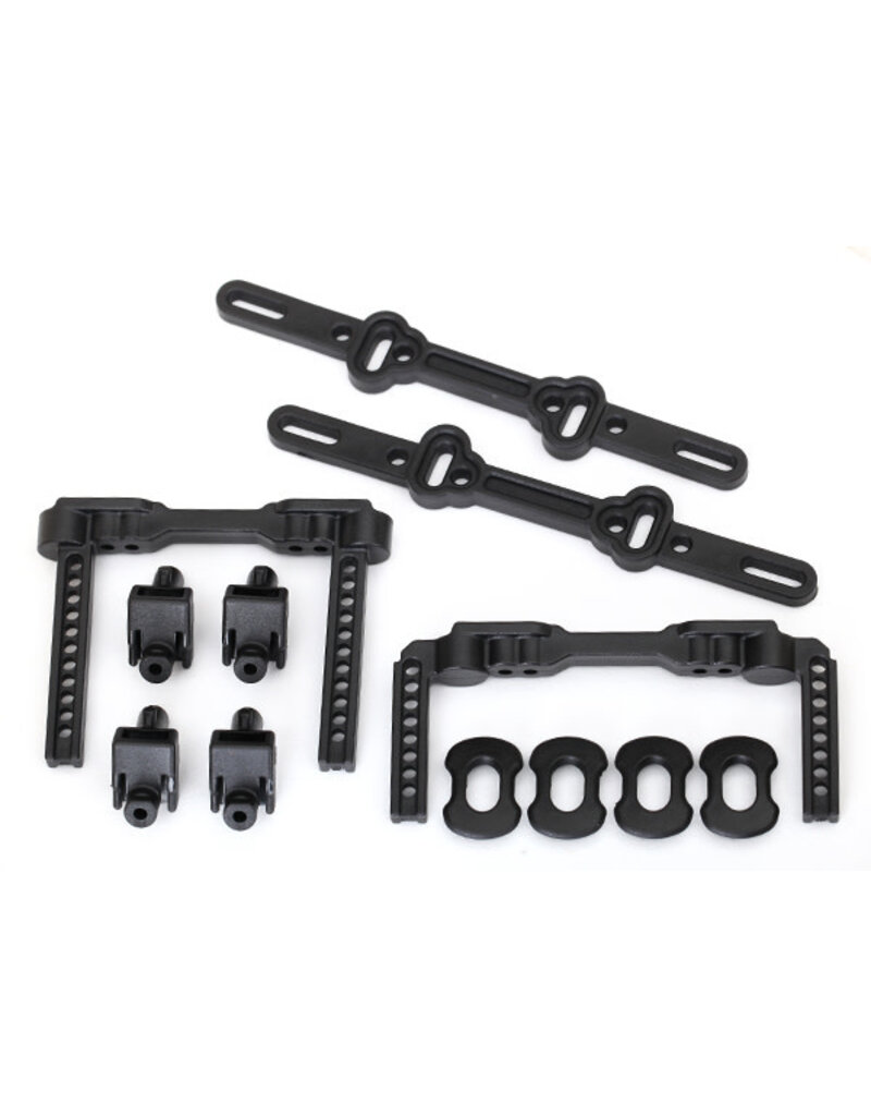 Traxxas 8316 Body mounts, front & rear/ body mount posts/ body mount sliders