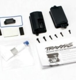 Traxxas 3628 Box, receiver (sealed)/ foam pad/2.5x8mm CS (4)/ 3x10mm CS (2)
