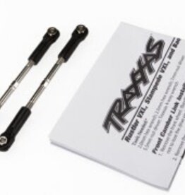 Traxxas 3645 Turnbuckles, toe link, 61mm (96mm center to center) (2) (assembled with rod ends and hollow balls) (fits Stampede?)