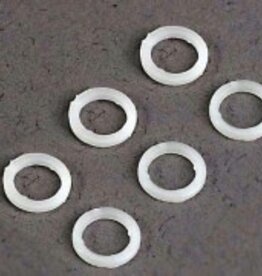 Traxxas 3685 White plastic washers (5x8x1.0mm) (6)