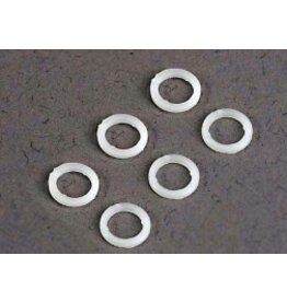 Traxxas 3685 White plastic washers (5x8x1.0mm) (6)