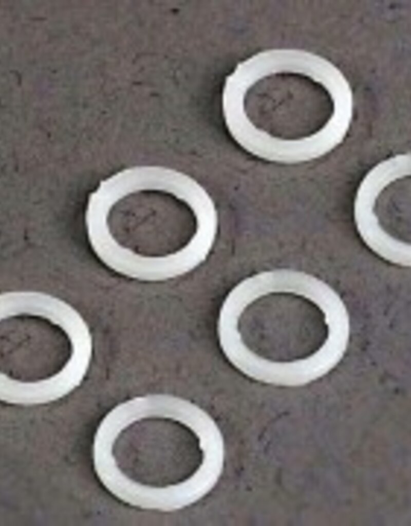 Traxxas 3685 White plastic washers (5x8x1.0mm) (6)