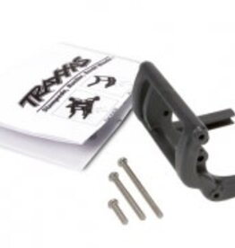 Traxxas 3677 Wheelie bar mount (1)/ hardware (black)