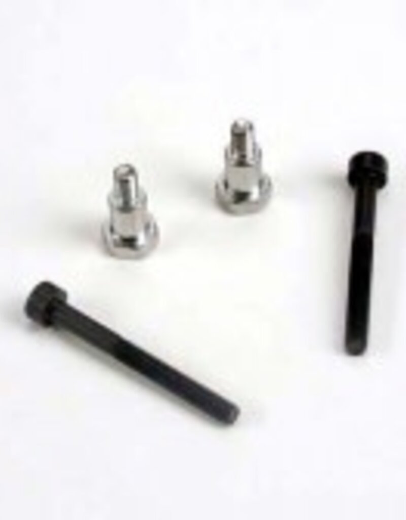Traxxas 3742 Shoulder screws, steering bellcranks (3x30mm cap-head machine) (2)/ draglink shoulder screws (chrome) (2)