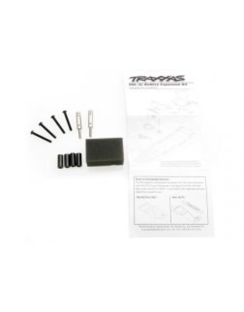 Traxxas 3725x Battery expansion kit (allows for installation of taller multi-cell battery packs)