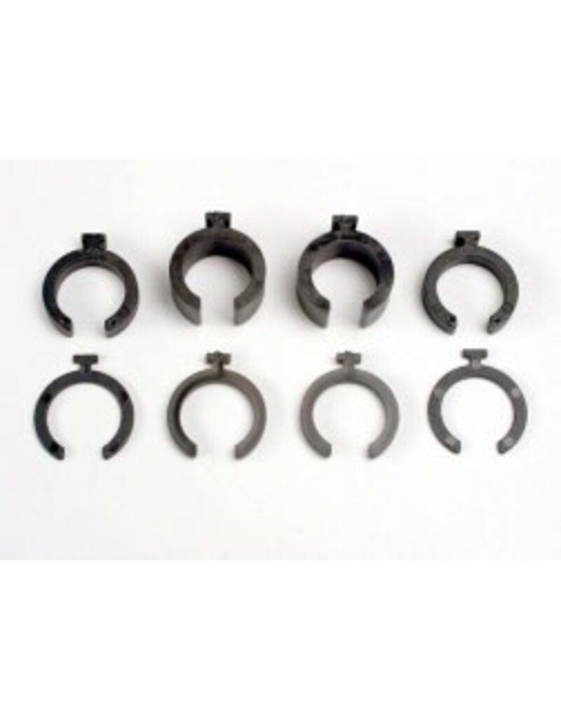 Traxxas 3769 Spring pre-load spacers: 1mm (4)/ 2mm (2)/ 4mm (2)/ 8mm (2)