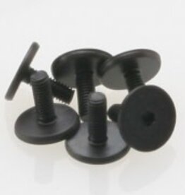 Traxxas 3931 Traxxas  Screws, 3x8mm flat-head machine (hex drive) (6)