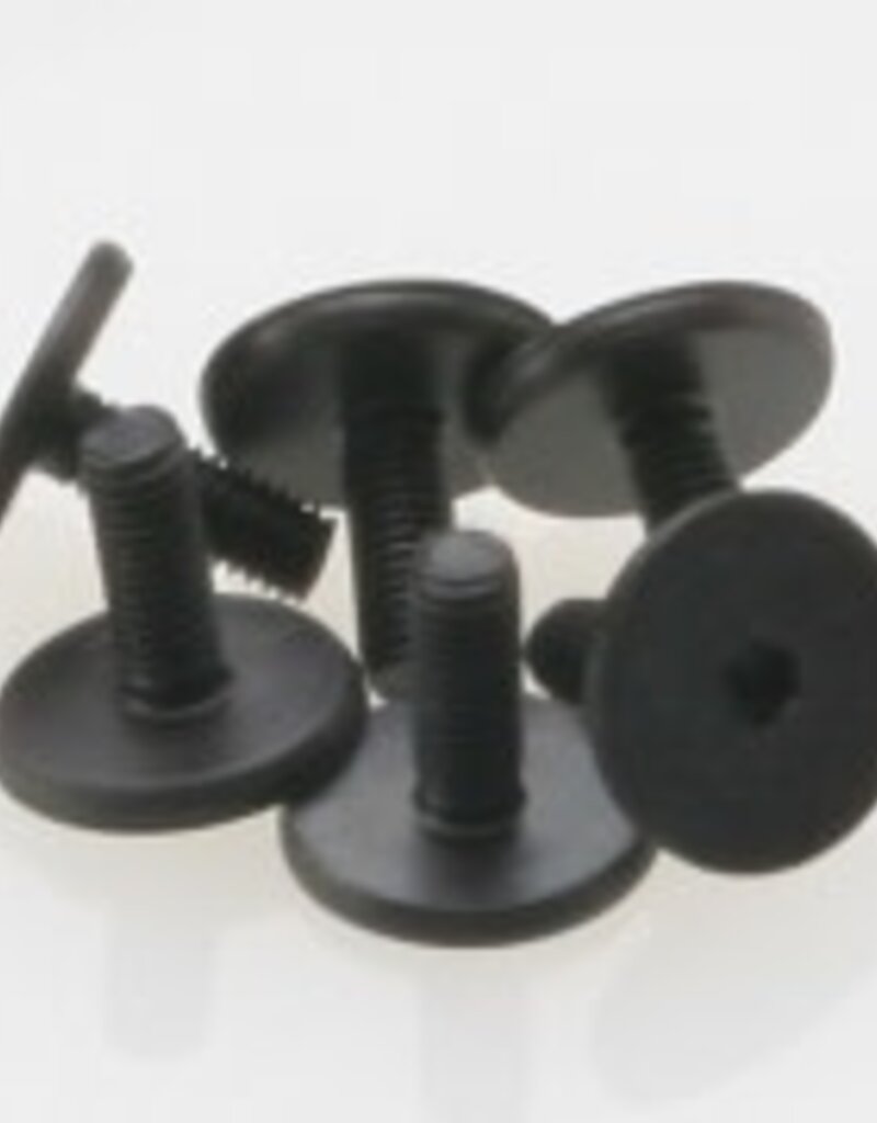 Traxxas 3931 Traxxas  Screws, 3x8mm flat-head machine (hex drive) (6)