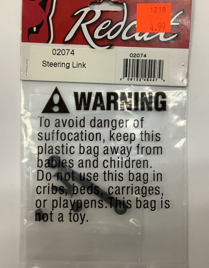 Redcat Racing 02074 Steering Link with Pivot Bushings