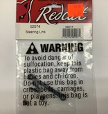 Redcat Racing 02074 Steering Link with Pivot Bushings