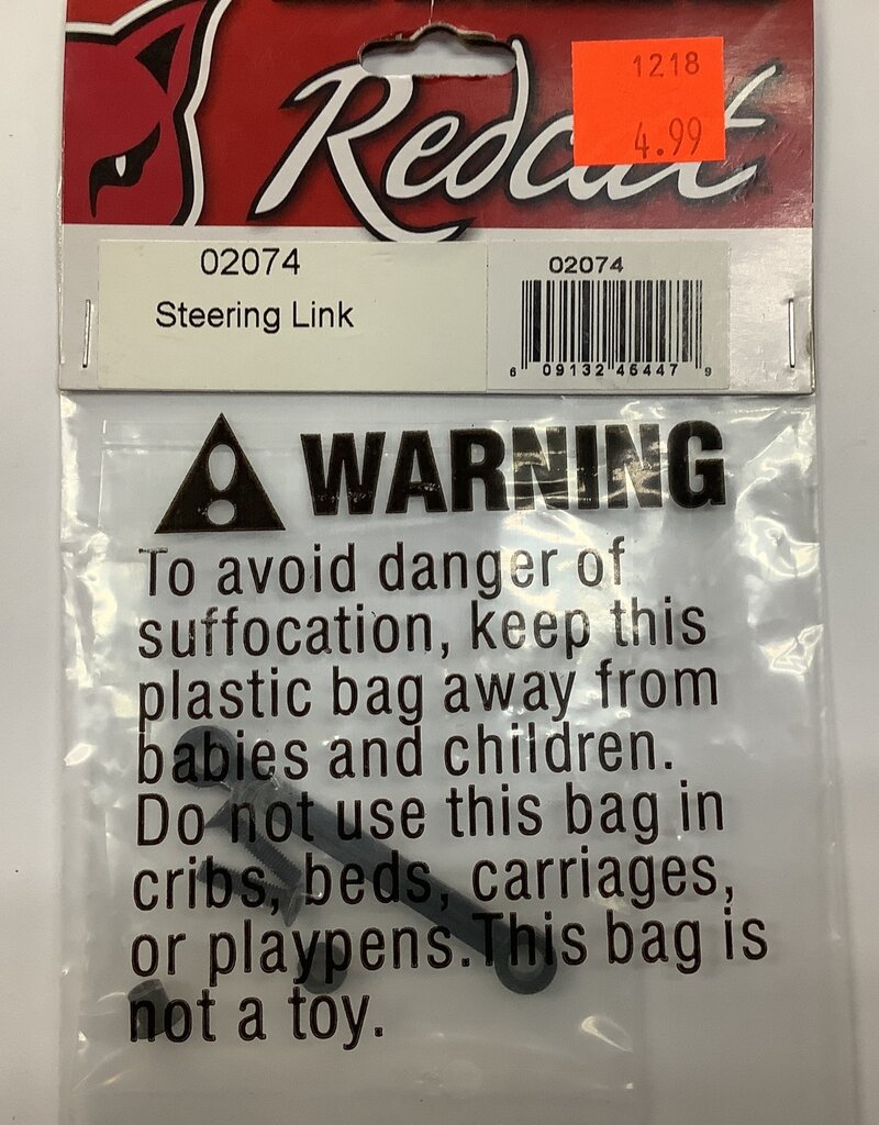 Redcat Racing 02074 Steering Link with Pivot Bushings