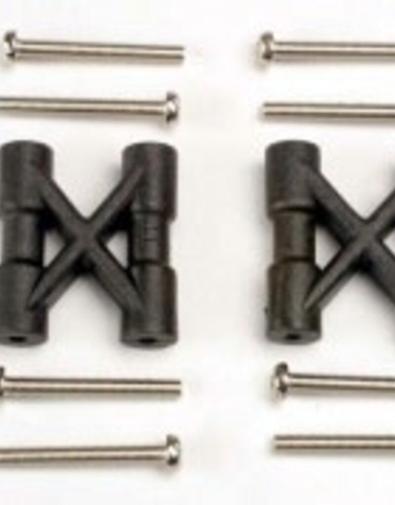 Traxxas 3930 Bulkhead cross braces (2)/ 3x25mm CS screws (8)