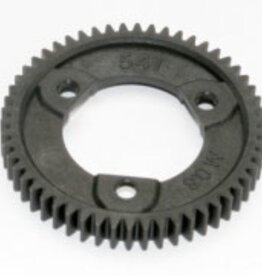 Traxxas 3956r Spur gear, 54-tooth (0.8 metric pitch, compatible with 32-pitch) (requires #6814 center differential)