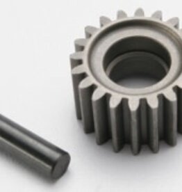 Traxxas 3996x Idler gear, 20-tooth/ idler gear shaft