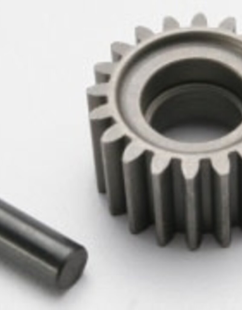 Traxxas 3996x Idler gear, 20-tooth/ idler gear shaft