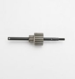 Traxxas 3992 Input shaft/ drive gear assembly (18-tooth steel top gear)