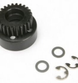 Traxxas 4124 Clutch bell, (24-tooth)/ 5x8x0.5mm fiber washer (2)/ 5mm E-clip (requires #4611-ball bearings, 5x11x4mm (2))