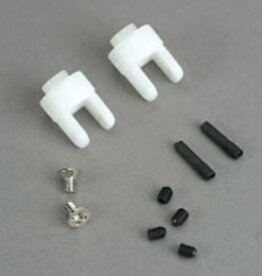 Traxxas 4628 Differential output yokes (2)/ 3x5mm countersunk screws (2)/ 3mm set (set) screws (4)