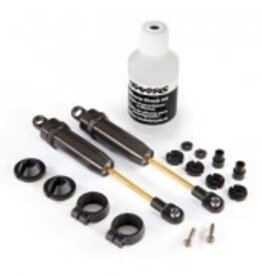 Traxxas 4761 Shocks, X-long (hard-anodized & PTFE-coated T6 aluminum) w/o springs (rear) (2)