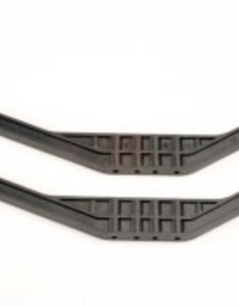 Traxxas 4923 Chassis braces, lower (2) (black)