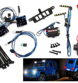 Traxxas 8898 LED light set, complete with power supply (contains headlights, tail lights, roof lights, & distribution block) (fits #8811 or #8825 body)