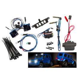 Traxxas 8898 LED light set, complete with power supply (contains headlights, tail lights, roof lights, & distribution block) (fits #8811 or #8825 body)