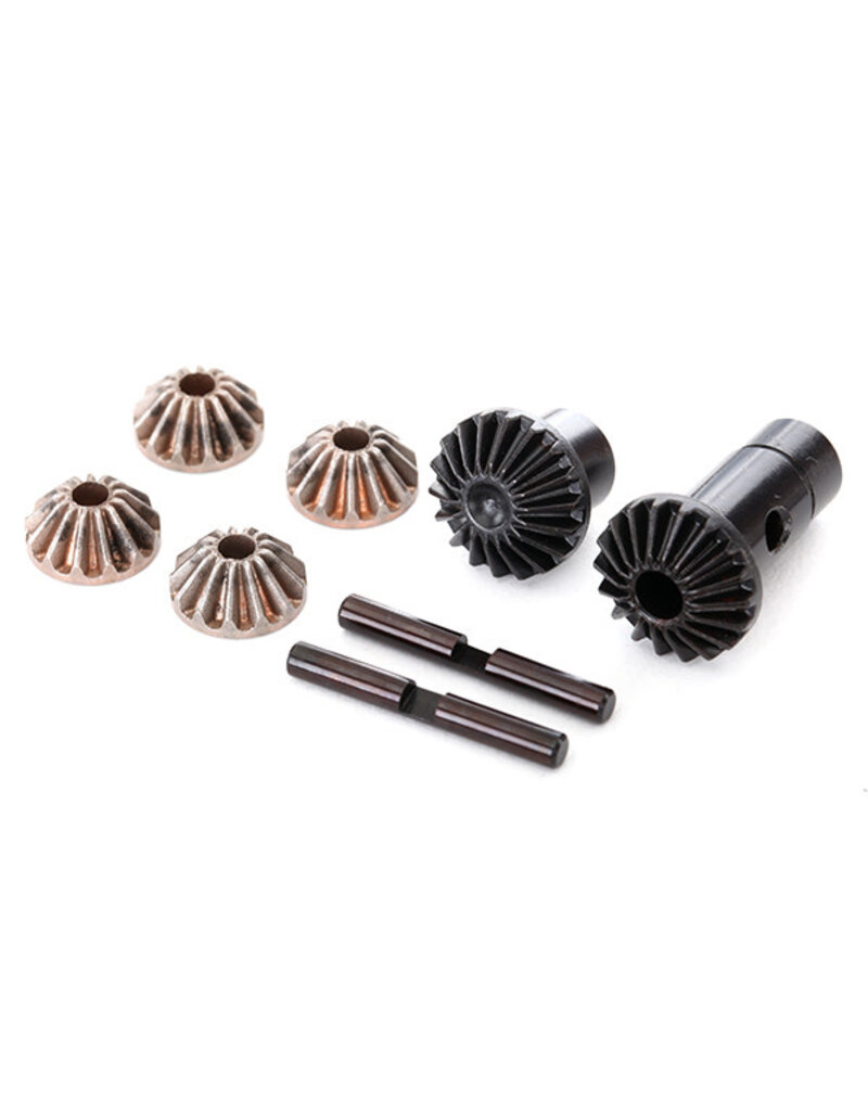 Traxxas 8282 Gear set, differential (output gears (2), spider gears (4), spider gear shaft (2))