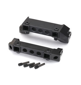 Traxxas 8237 Bumper mounts, front & rear/ screw pins (4)