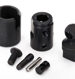 Traxxas 8295 Output drive, transmission or differential (pin retainer (1)/ drive cup (1)/ drive ball (1)/ drive pin (1)/ 3x11 screw pin (1)/ cross pin (black) (1) 3x6 BCS with threadlock (1))