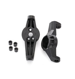 Traxxas 8232 Caster blocks (portal drive), left & right/ kingpin bushings (4)