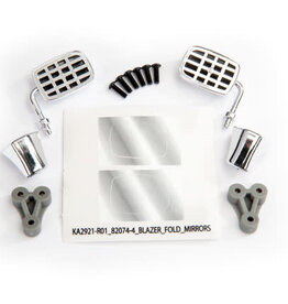 Traxxas 8133x Mirrors, side (folding) (fits #8130 body)