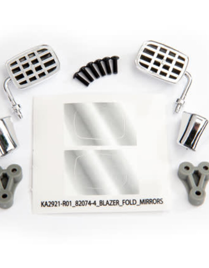 Traxxas 8133x Mirrors, side (folding) (fits #8130 body)