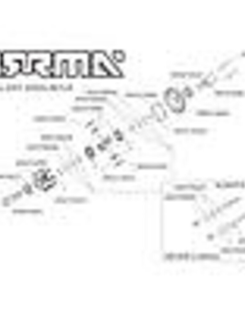 Arrma ARA311066 Open F/R Diff Set GP4 5mm 10K