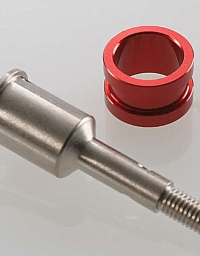 Traxxas 5166 - Stub axle, (1)/ axle sleeve (1) Revo®/T-Maxx®/E-Maxx (steel constant-velocity driveshaft)