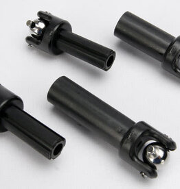 Traxxas 5151 Half shafts, center (front and rear) (external-splined (2)/ internal-splined (2))/ metal u-joints (4)