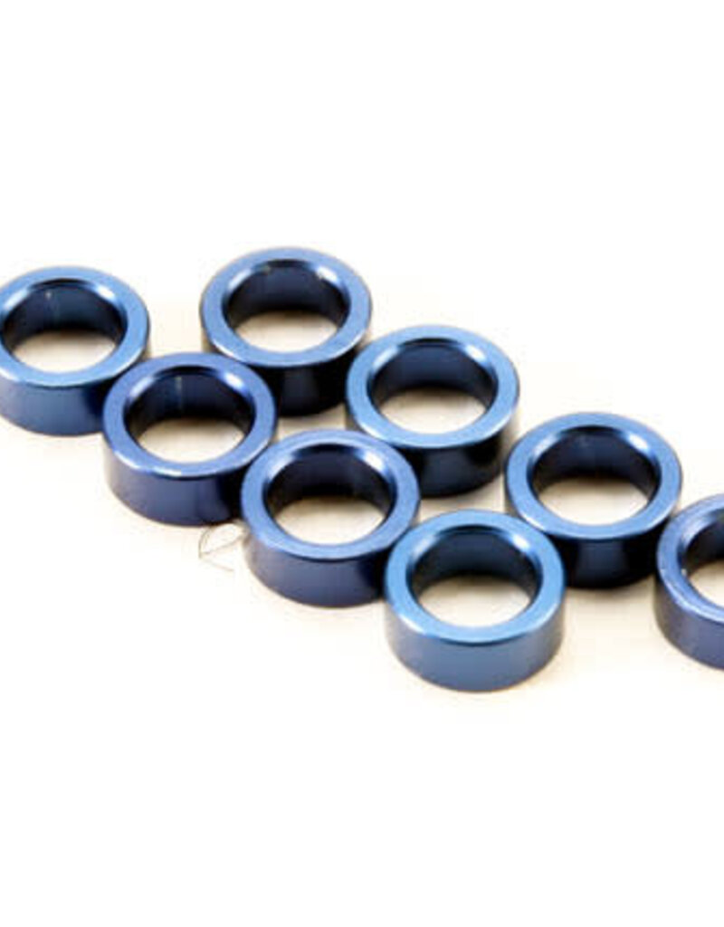 Traxxas 5133a Spacer, pushrod (aluminum, blue) (use with 5318 or 5318X pushrod and 5358 progressive 2 rockers) (8)