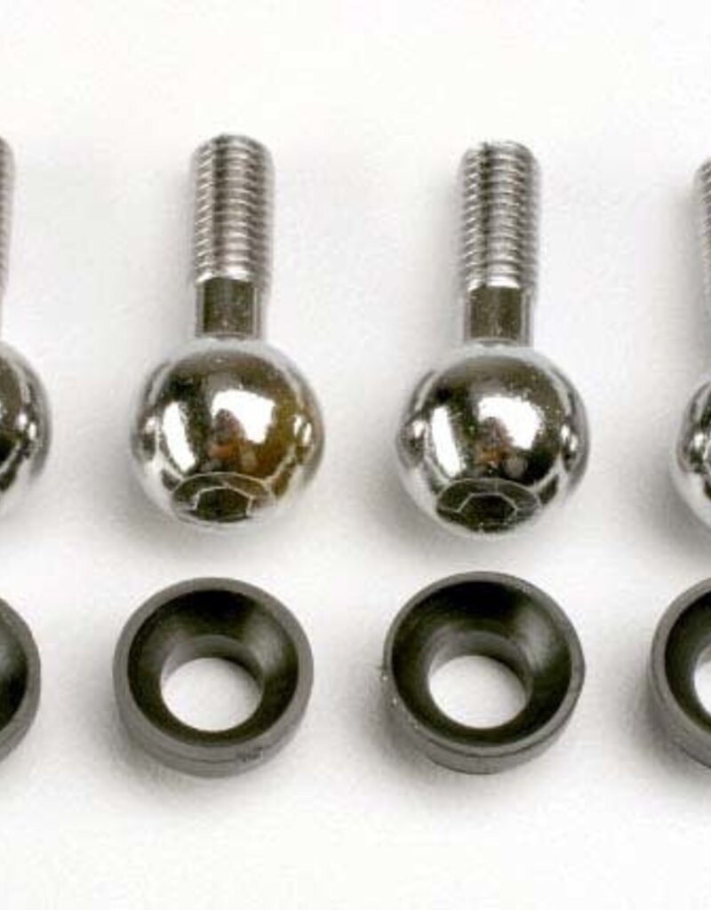 Traxxas 49.. Pivot balls (4)/ pivot ball cap bushings (4)