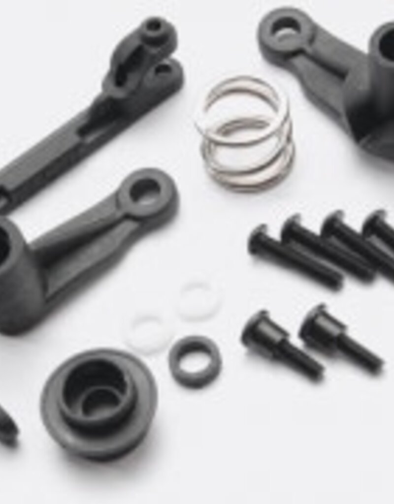 Traxxas 4945 Steering bellcranks/ servo saver/ servo saver spring/ servo spring retainer (requires 5x11mm BB (2))