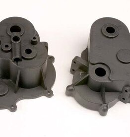 Traxxas 4991 Gearbox halves (f&r)/ rubber access plug